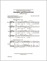 Almighty and Eternal God SATB choral sheet music cover